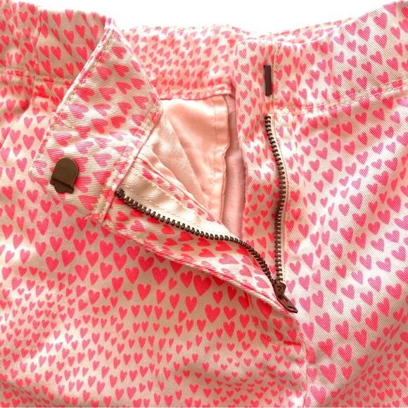 Crewcuts Pink Heart Print Frankie Kids Shorts - Picture 6 of 16